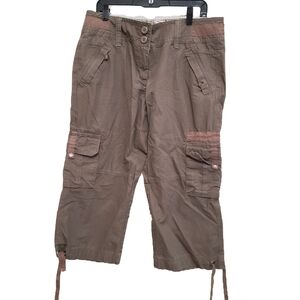 CAbi Brown Patterned Garment